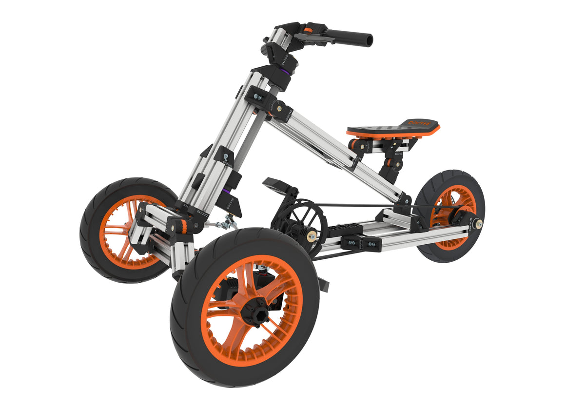 Buildable Kids Go-Kart Kit: 20 Ride-On Configurations