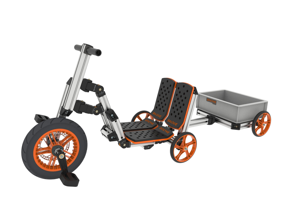 Buildable Kids Go-Kart Kit: 20 Ride-On Configurations