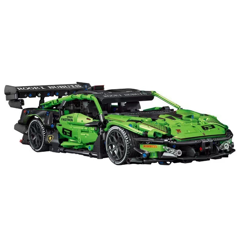 1:14 Racing Car Model Kit – 1,644-Piece Display Build