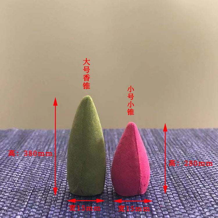 Mixed Flower Incense Cones for Colorful Backflow Aroma