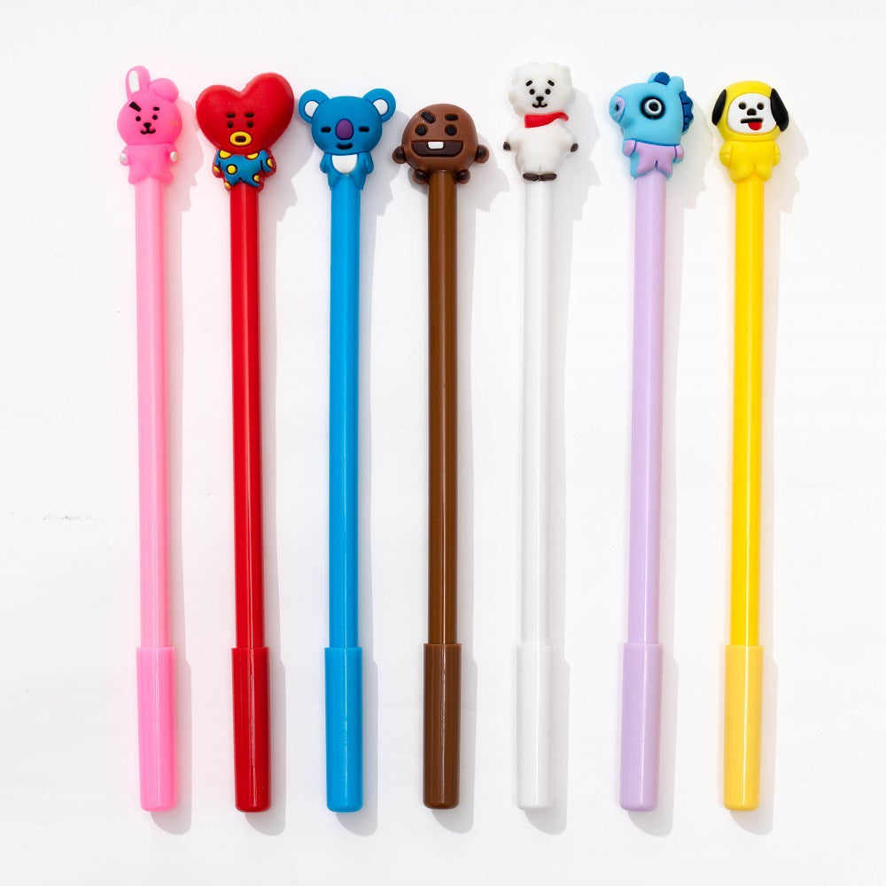 Cute Cartoon Gel Pens, 0.5mm Colorful Writing Pen Set