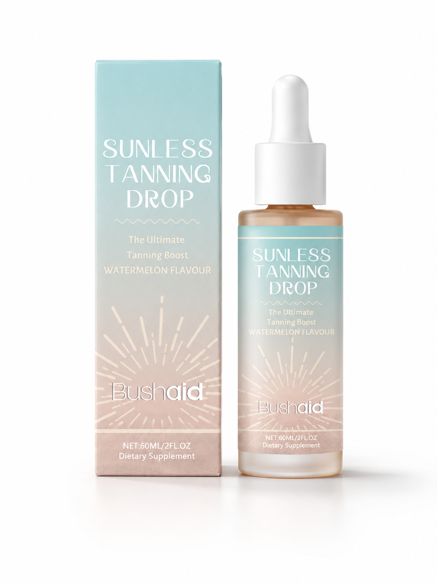 Ingestible Tanning Drops — Even Glow Without UV Damage