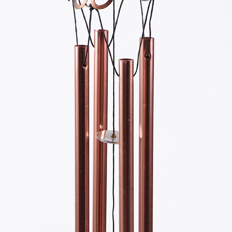 Butterfly Wind Chime Metal Decor for Outdoor Garden Spaces