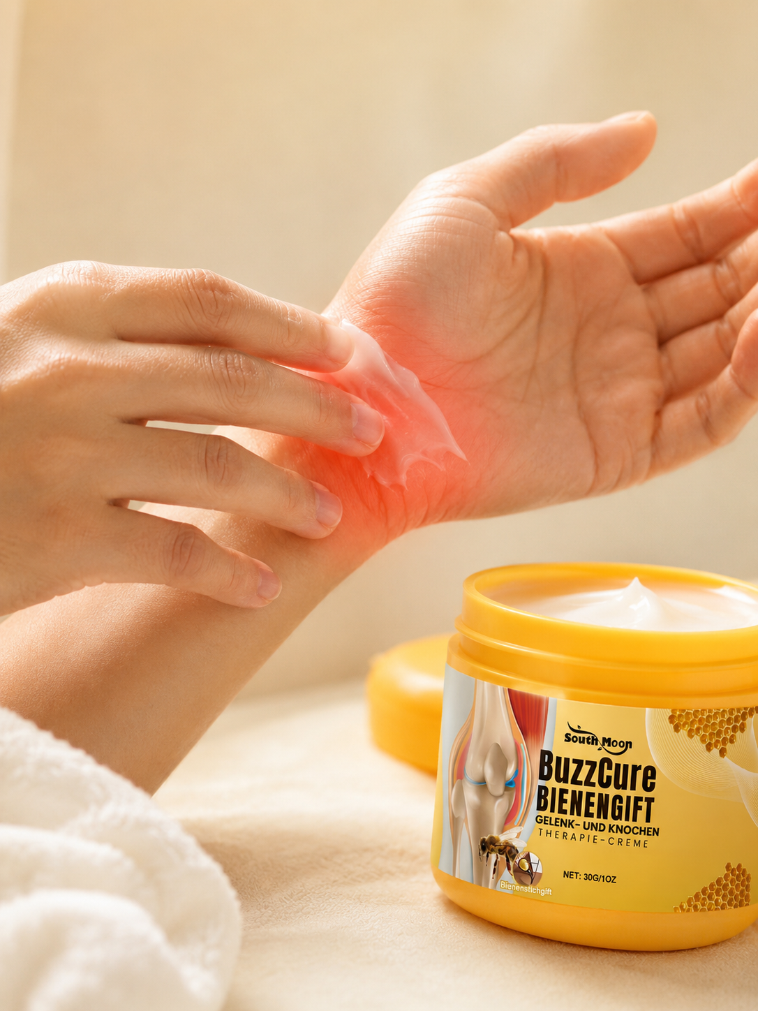 BuzzCure Bee Venom Joint Relief Cream 30g | Fast-Acting