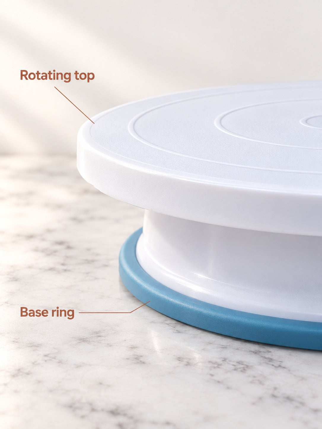Cake Decorating Kit with Turntable and 24 Piping Tips