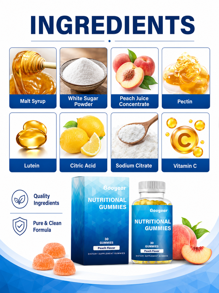 Calcium Absorption Gummies — Stronger Bones, Muscles