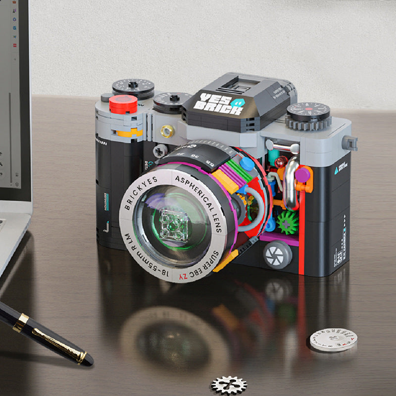 Camera Building Set: Detailed Mechanical Display Model