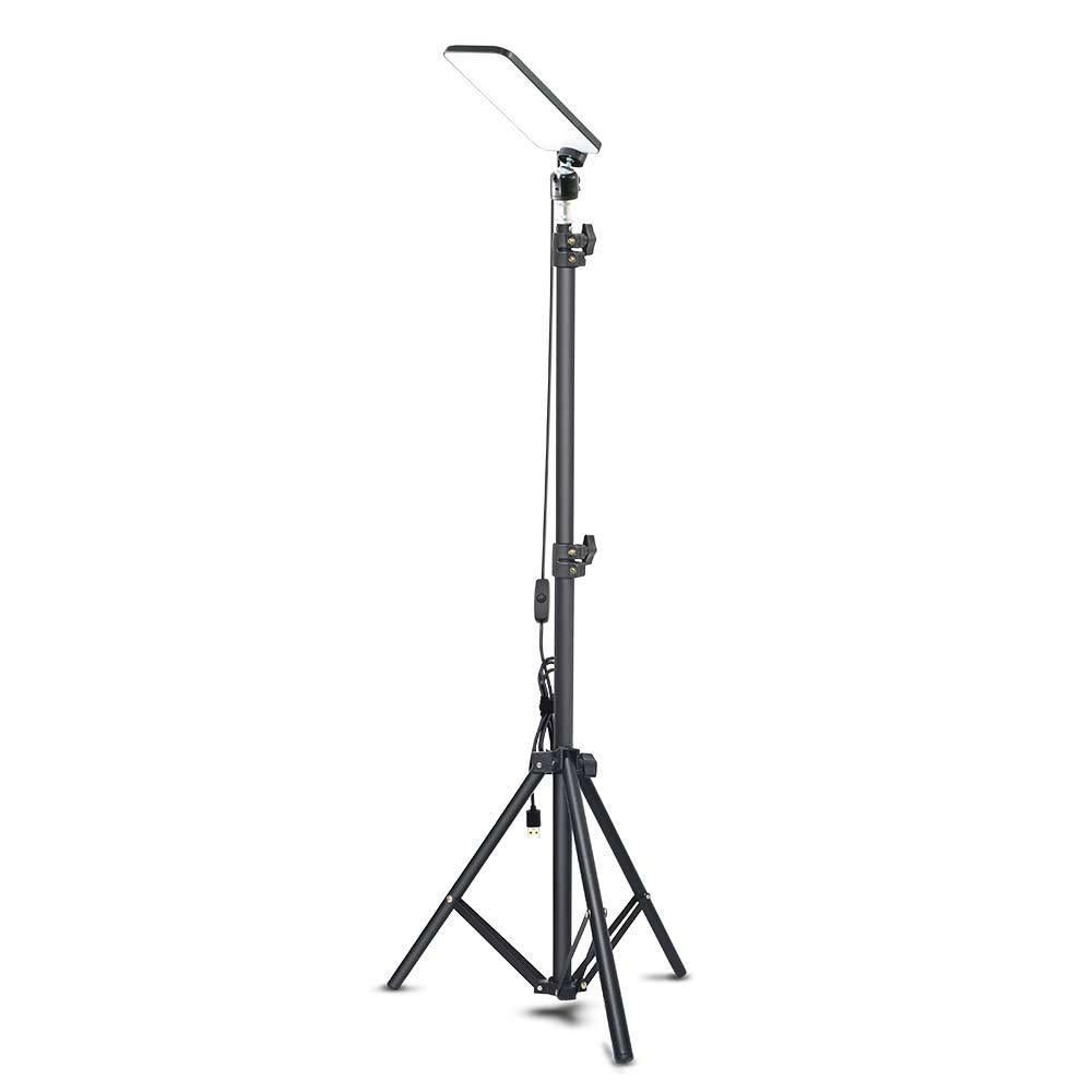Rechargeable Camping Light: 360° LED on Telescopic Pole