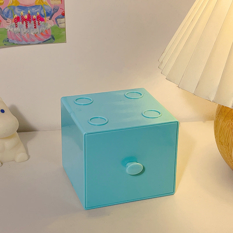Desktop Storage Organizer Modular Colorful Drawers