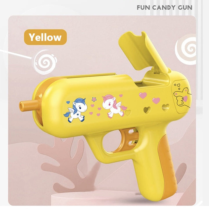 Candy Storage Gun Toy for Fun Lollipop Display Gift
