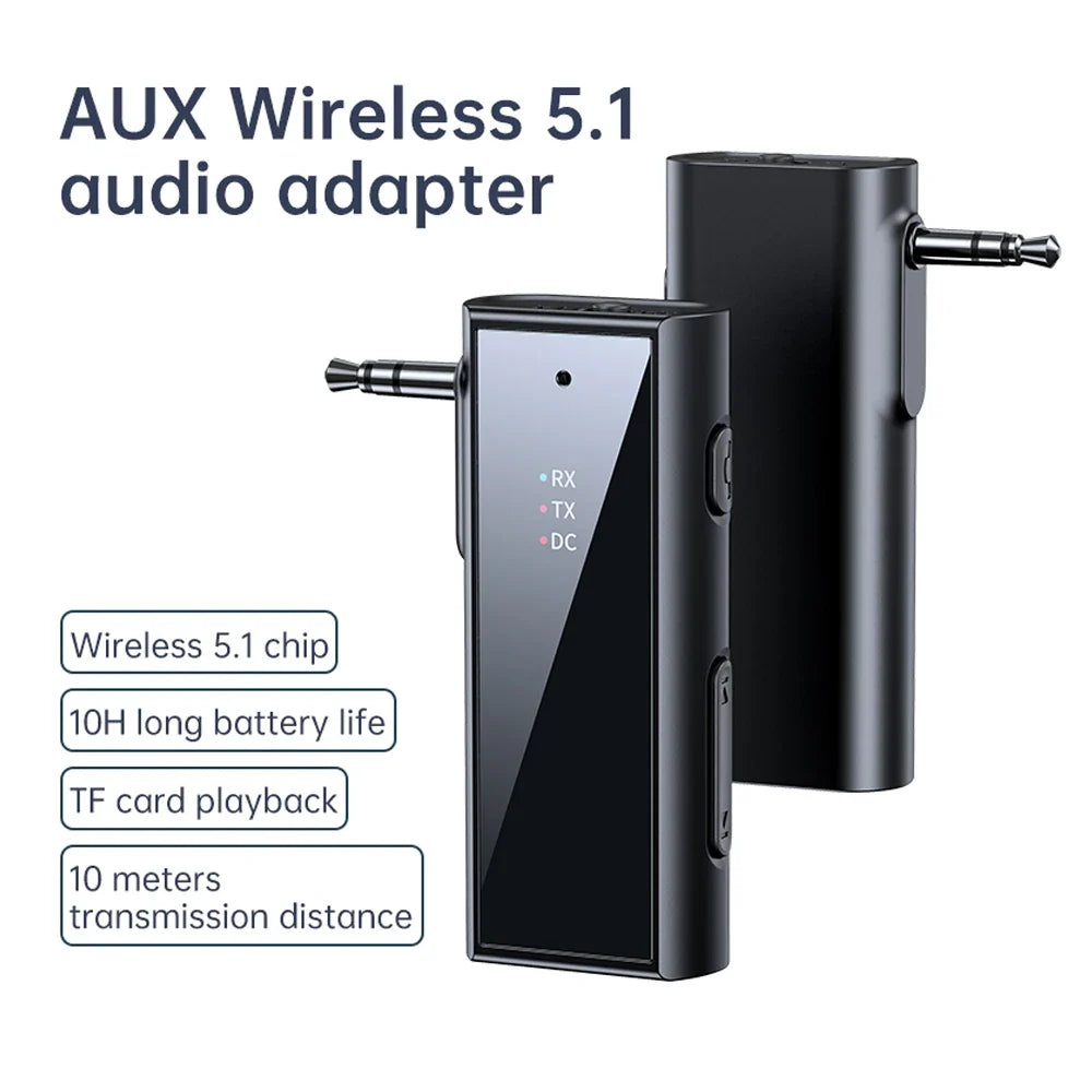 Bluetooth Car Receiver: Wireless Audio for Any AUX Stereo