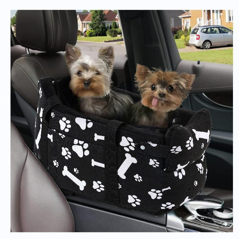 Pet Car Carrier for Small Dogs & Cats | Secure Travel