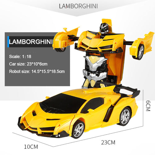 Transforming Car Robot Toy for Two-Mode Imaginative Play
