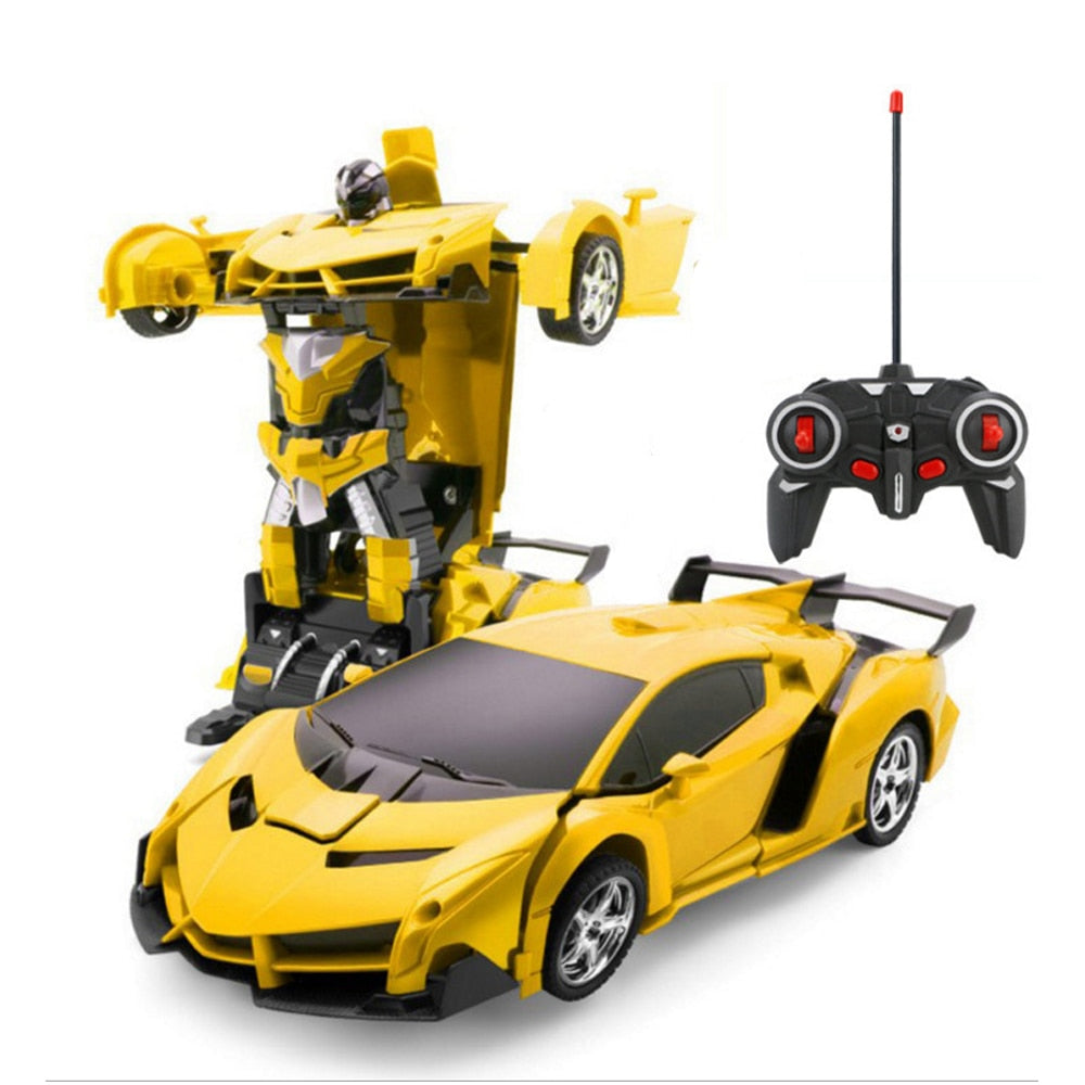Transforming Car Robot Toy for Two-Mode Imaginative Play