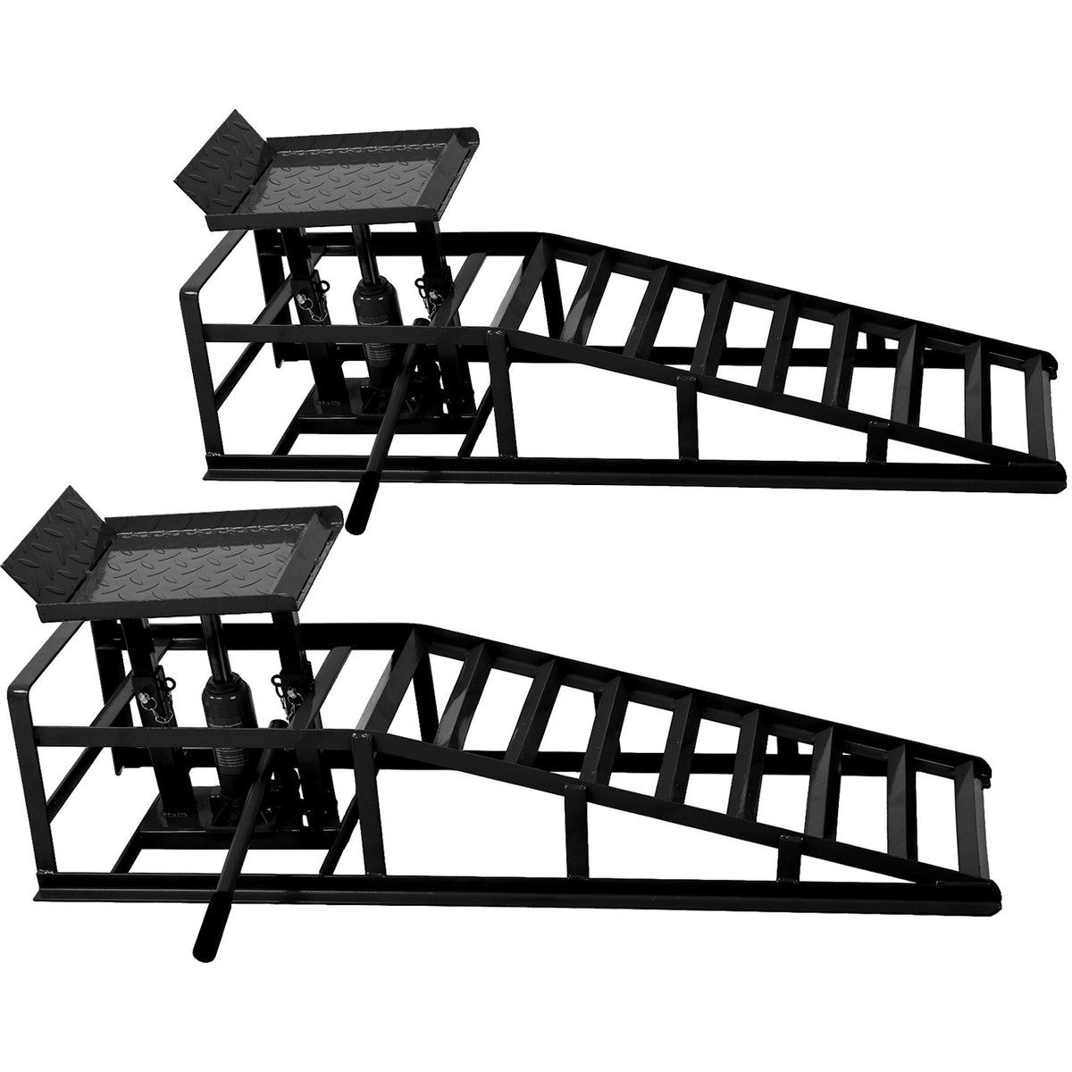 5-Ton Hydraulic Car Ramp Lift for Home Garage Repairs