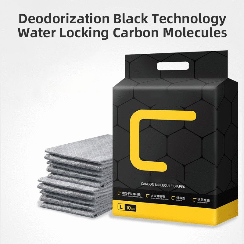 Carbon Dog Urine Pads for Odor Control & Leak Protection