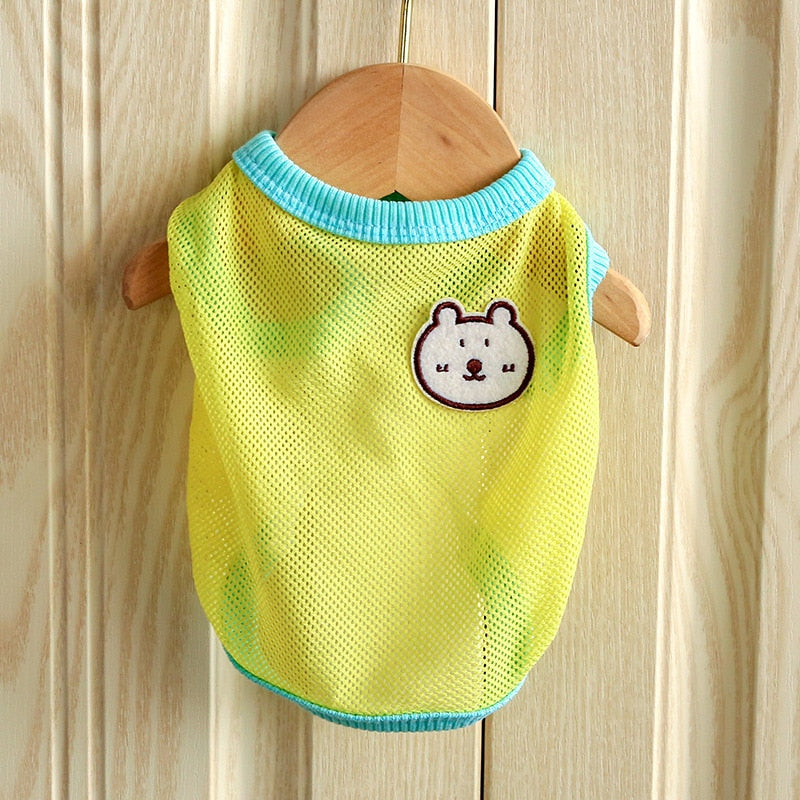 Dog Mesh Vest for Lightweight Summer Comfort Outdoors