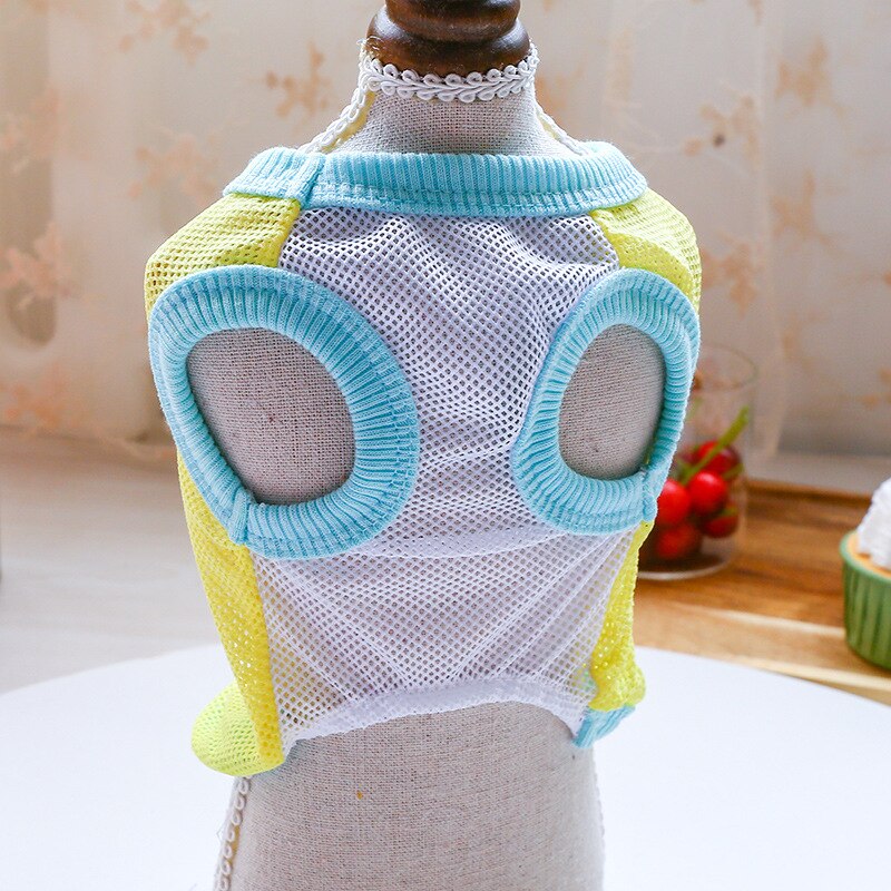 Dog Mesh Vest for Lightweight Summer Comfort Outdoors
