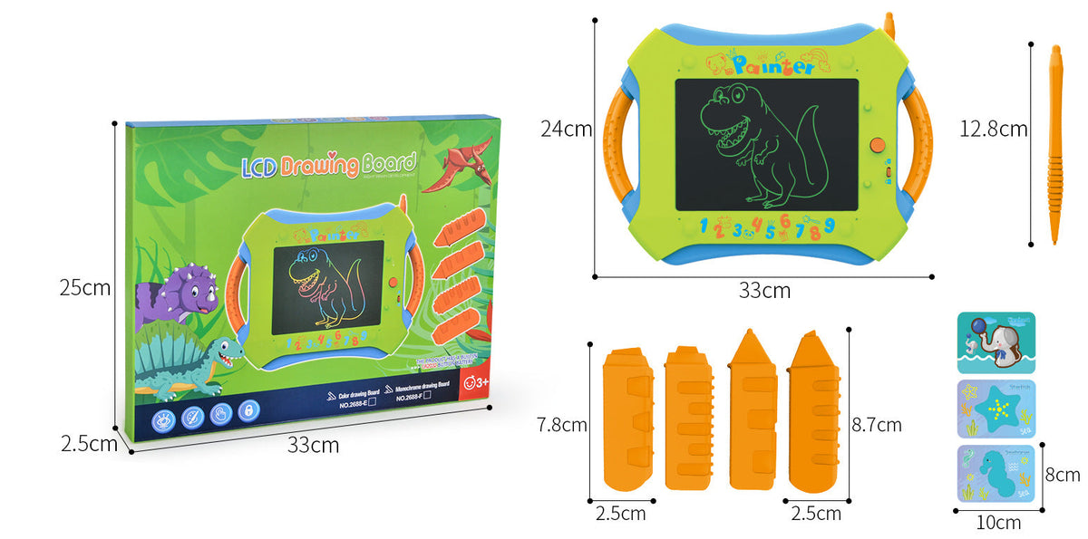 LCD Writing Board for Kids: Mess-Free Creative Play