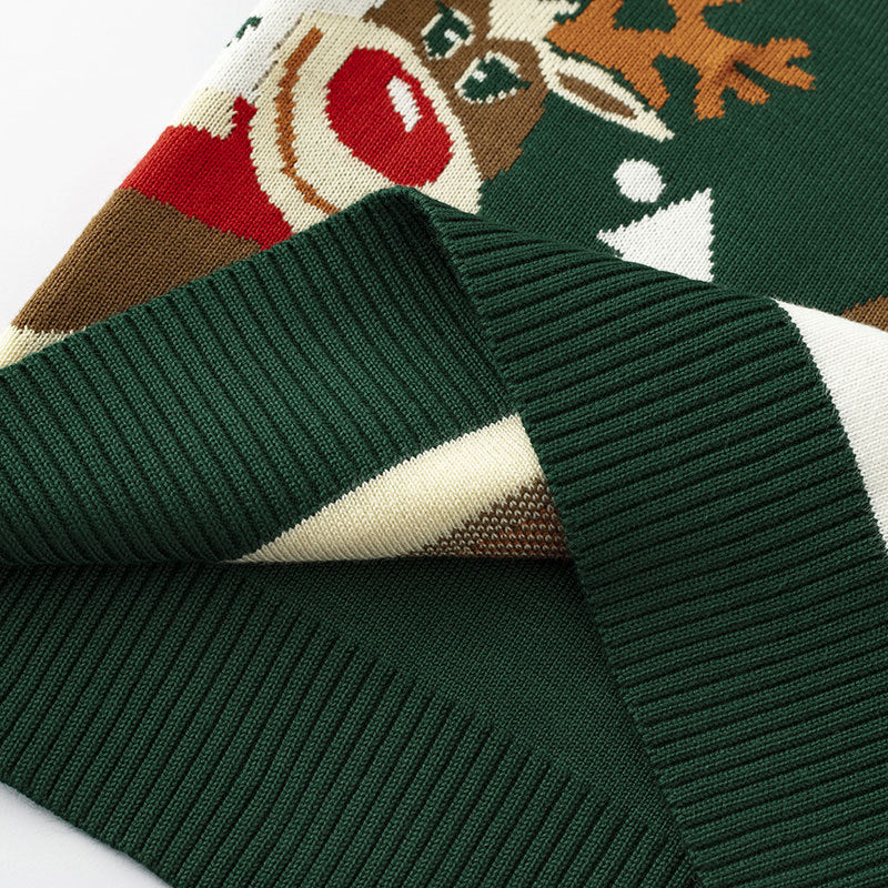 Christmas Kids Sweater: Cozy Reindeer Holiday Style