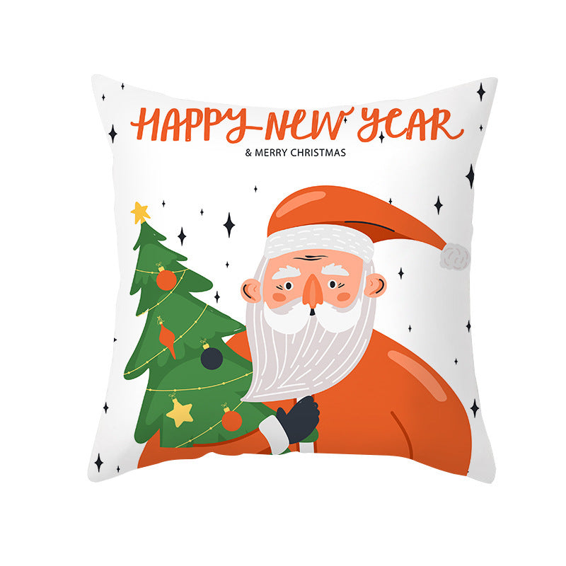 Christmas Pillow Covers for Festive Sofa and Home Decor