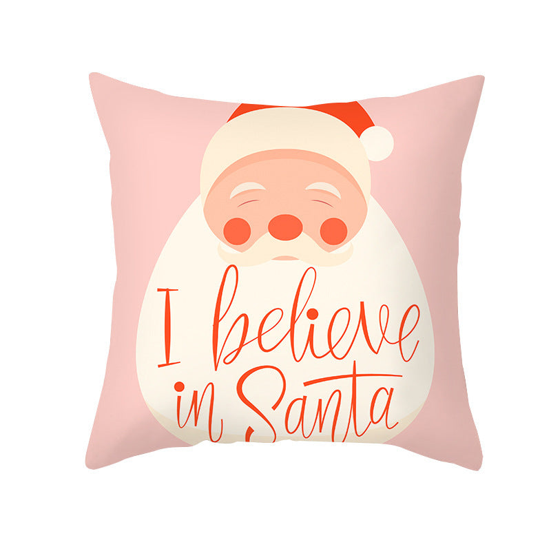 Christmas Pillow Covers for Festive Sofa and Home Decor