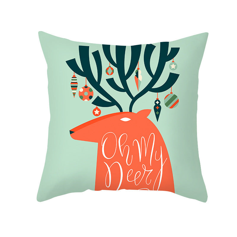 Christmas Pillow Covers for Festive Sofa and Home Decor