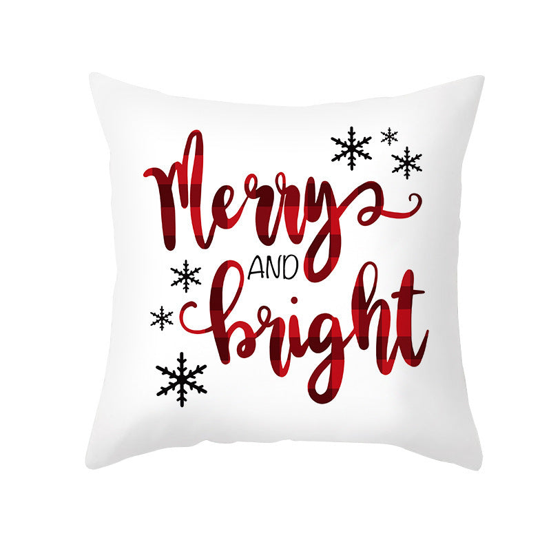 Christmas Pillow Covers for Festive Sofa and Home Decor