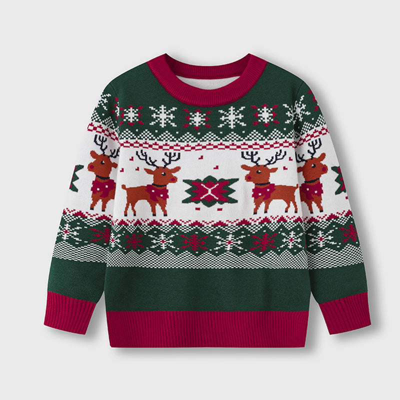 Baby Reindeer Sweater for Cozy Holiday Winter Looks