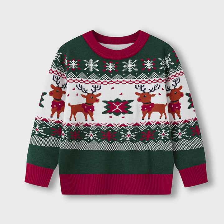 Baby Reindeer Sweater for Cozy Holiday Winter Looks
