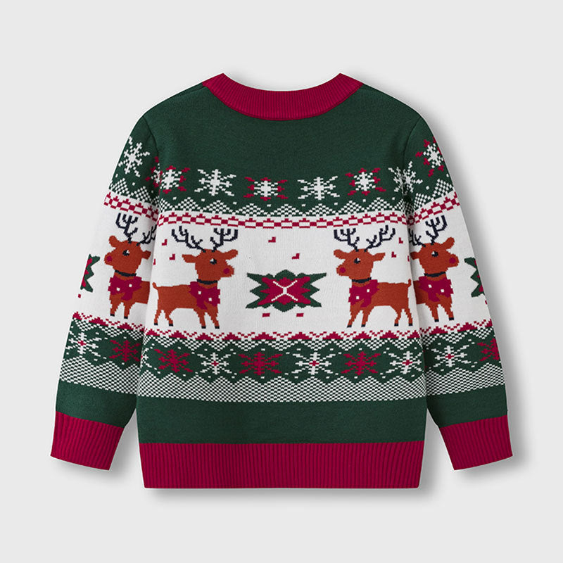 Baby Reindeer Sweater for Cozy Holiday Winter Looks
