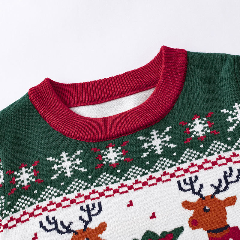 Baby Reindeer Sweater for Cozy Holiday Winter Looks