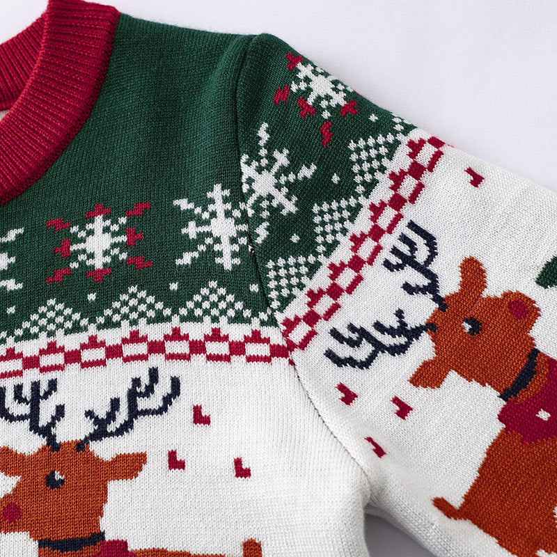 Baby Reindeer Sweater for Cozy Holiday Winter Looks