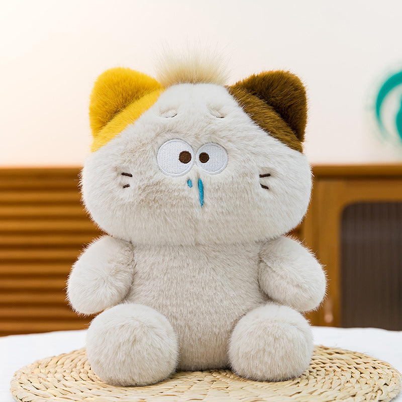 Cartoon Fox Plush Toy for Soft, Playful Room Decor