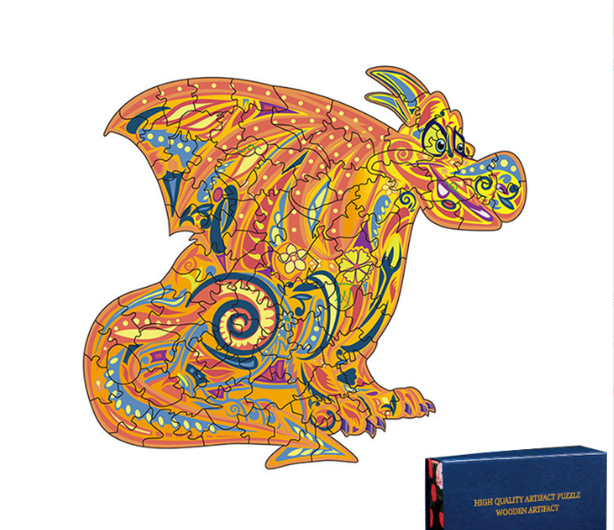 Wooden Animal Puzzle for Screen-Free Creative Fun