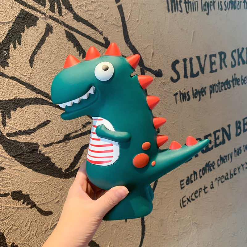 Dinosaur Piggy Bank for Kids’ Fun Coin Saving Decor