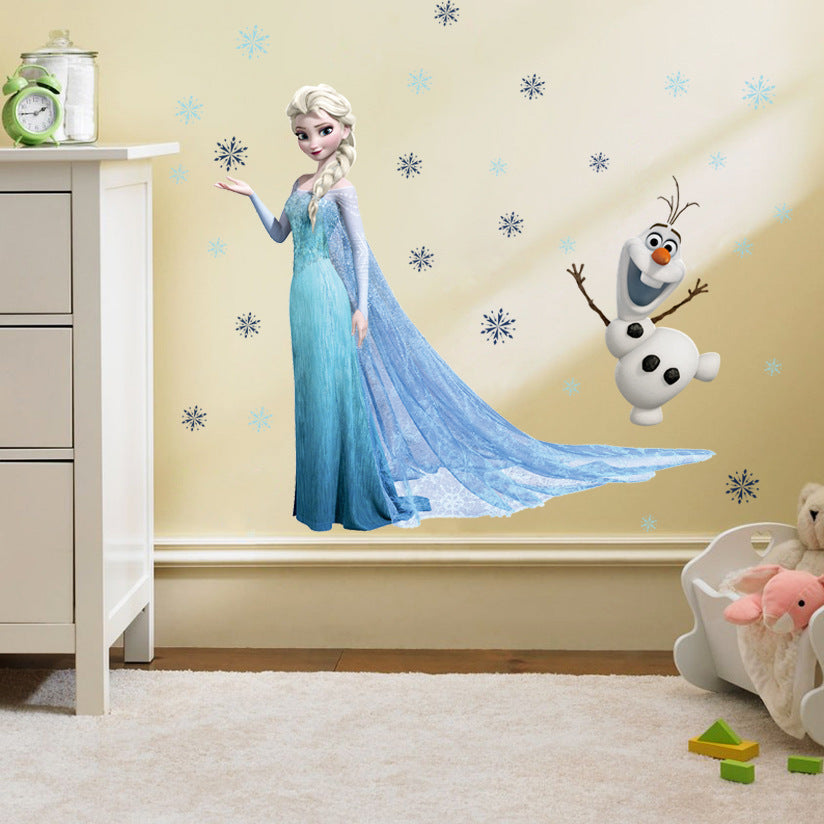 Frozen Wall Stickers for Kids' Rooms | Elsa & Olaf