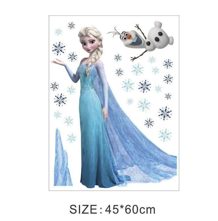 Frozen Wall Stickers for Kids' Rooms | Elsa & Olaf