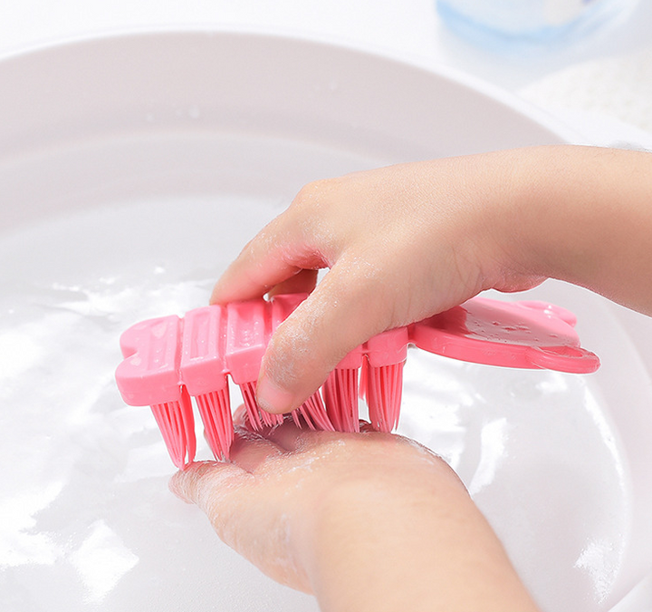 Kids Hand Washing Brush for Nail and Finger Cleaning