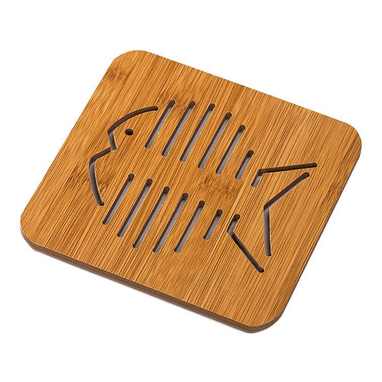 Bamboo Heat-Proof Coaster Set That Protects Your Table