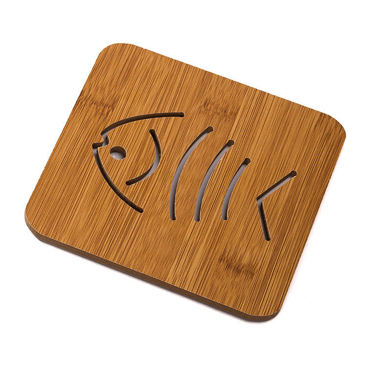 Bamboo Heat-Proof Coaster Set That Protects Your Table