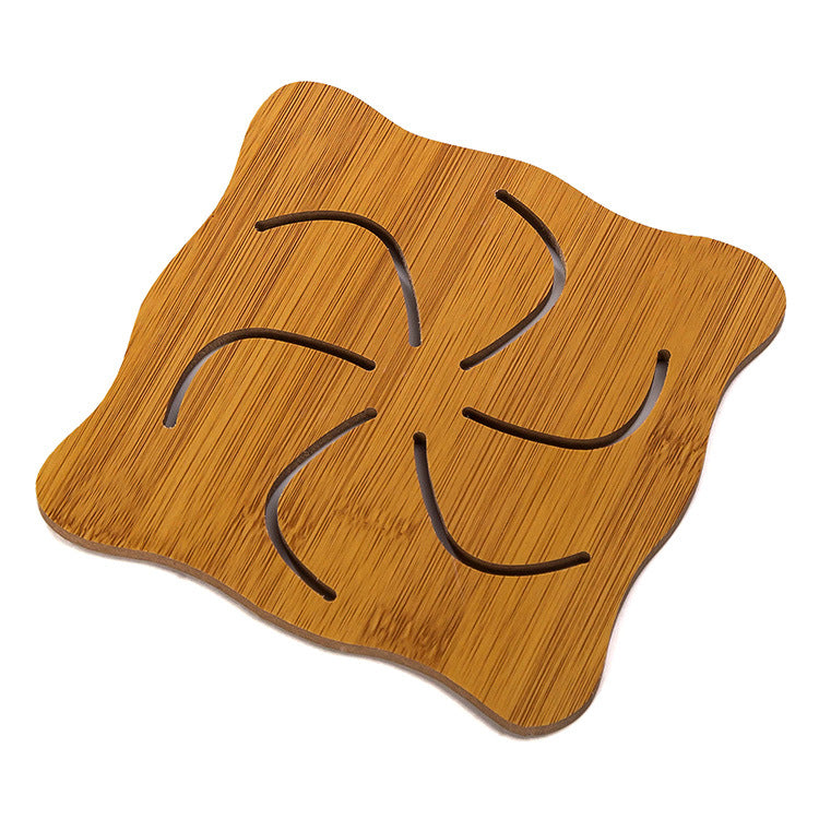 Bamboo Heat-Proof Coaster Set That Protects Your Table