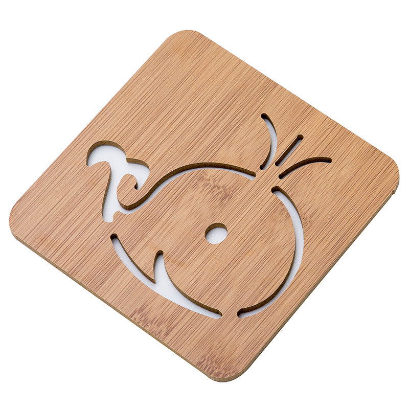 Bamboo Heat-Proof Coaster Set That Protects Your Table