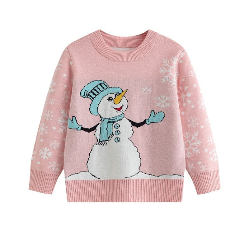 Baby Snowman Sweater for Cozy Winter Days and Photos