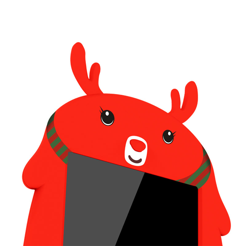 9-Inch LCD Writing Board Reusable Reindeer Drawing Toy