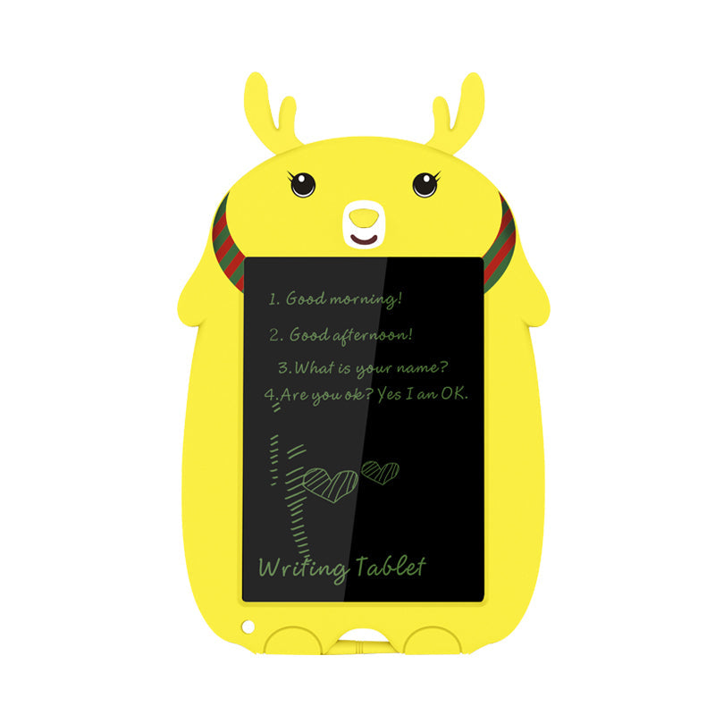 9-Inch LCD Writing Board Reusable Reindeer Drawing Toy