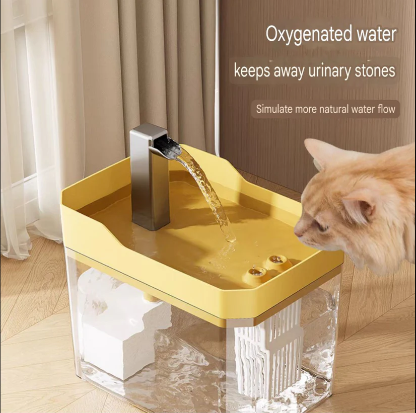 Automatic Pet Water Fountain | Quiet Circulating Hydration