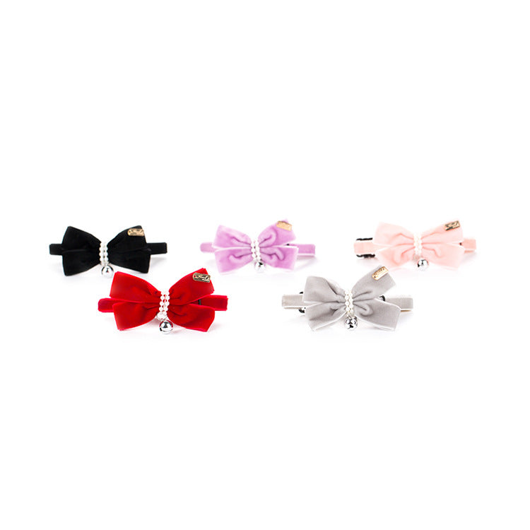 Pet Bow Tie Collar Accessory for Photo-Ready Style