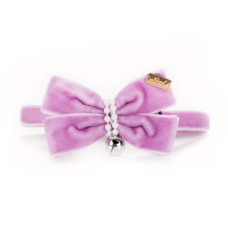 Pet Bow Tie Collar Accessory for Photo-Ready Style