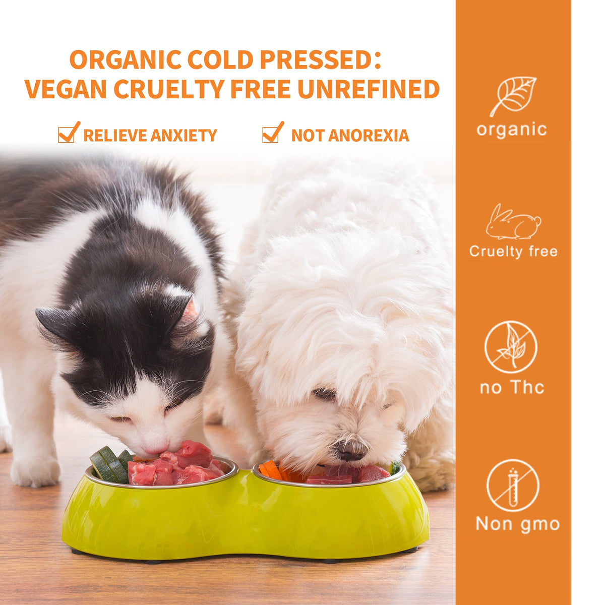Pet Calming Oil for Cats & Dogs, Non-Sedating Support